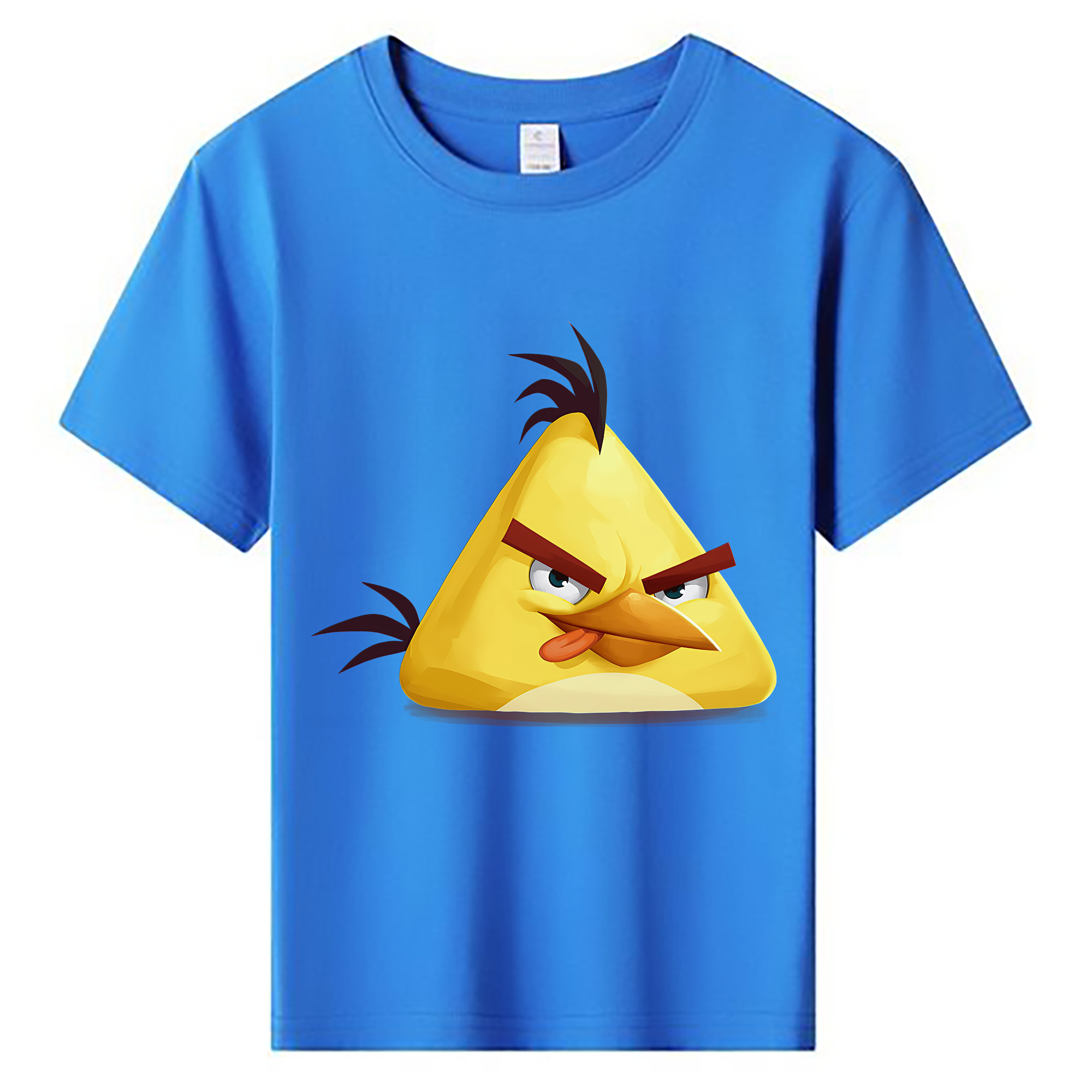 （画像用） Angry Birds アングリーバード 綿100％キッズTシャツ（フロントプリント）